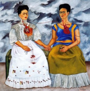 Las dos Fridas, de Frida Kahlo