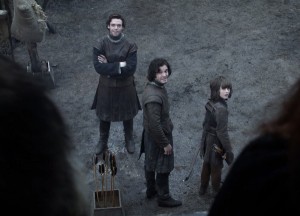 Robb, Jon y Bran