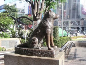 Estatua de Hachiko en Shibuya