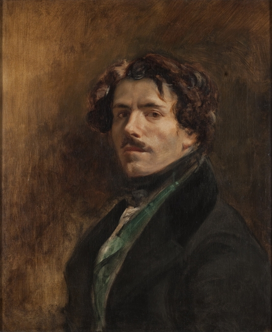 Autorretrato de Eugène Delacroix, 1839