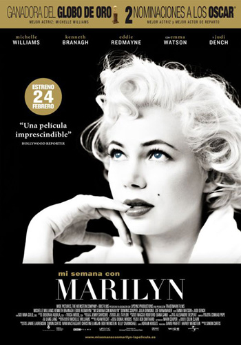Cartel Mi semana con Marilyn