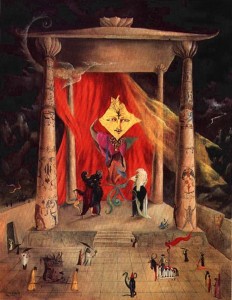 El templo de la palabra (Leonora Carrington, 1954)