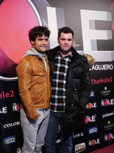 Miguel Abellán y Fonsi Nieto acudieron juntos al estreno.
