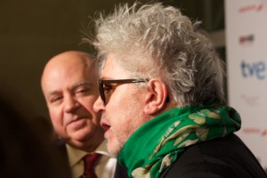 Pedro Almodóvar en la gala de los Premios Forqué 2014