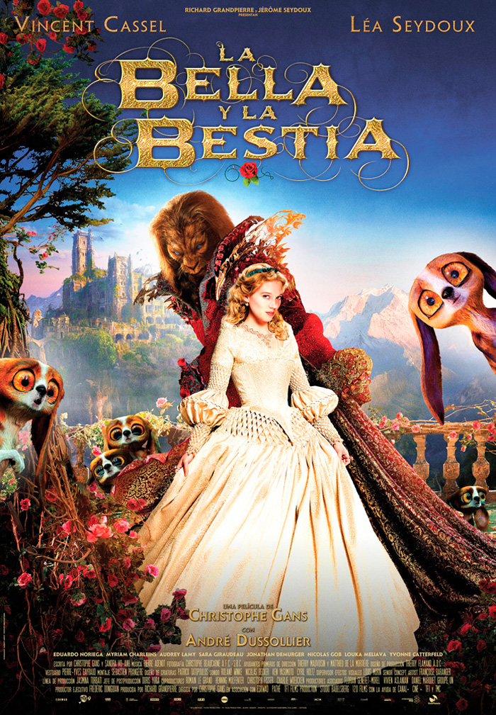 La cartel de "La Bella y La Bestia", film del director francés Christophe Gans-Fuente: deaplaneta.com