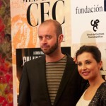 El director Fernando Franco y la actriz Marian Álvarez en el photocall de los Premios CEC