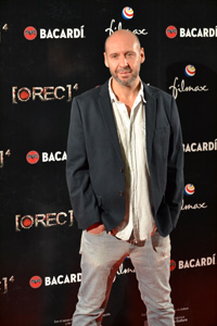 Fotografía del director Jaume Balagueró en la première de Rec 4