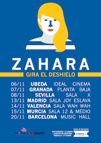 zahara gira el deshielo