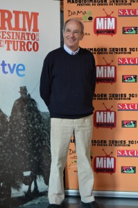 Imagen de Simón Andreu en el Festival de Series MIM