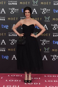 La actriz Blanca Romero en los Goya 2015