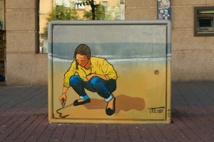 Dibujando en la arena, Itziar Sánchez Chincharro
