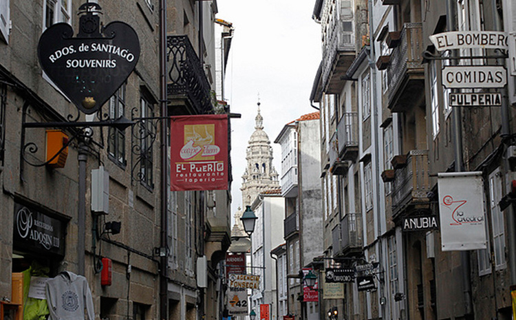 Centro histórico de Santiago de Compostela
