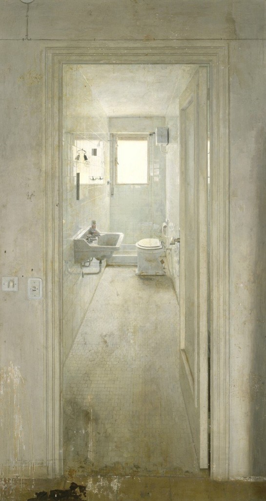 Cuarto de baño · Antonio López · 1966