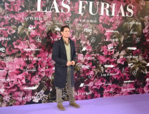 Antonio Zabalburu en el estreno de Las Furias