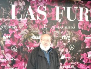 José Luis Cuerda en el estreno de Las Furias