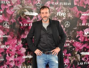 José Luís García Pérez en el estreno de Las Furias