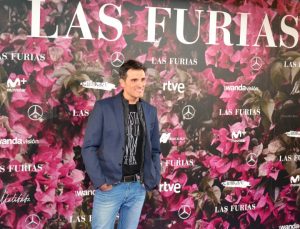 Luis Larrodera en el estreno de Las Furias