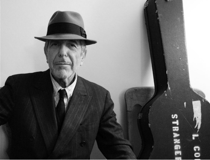 Fotografía de Leonard Cohen