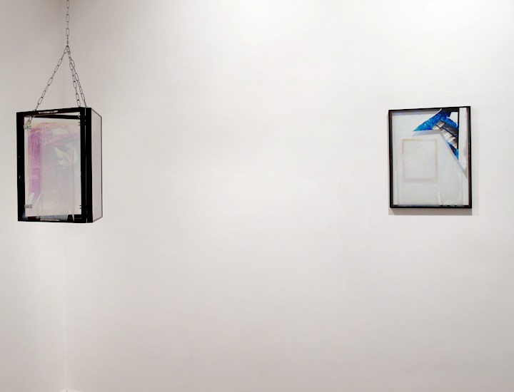 Dos piezas de la exposición Limbo de Alfredo Rodríguez