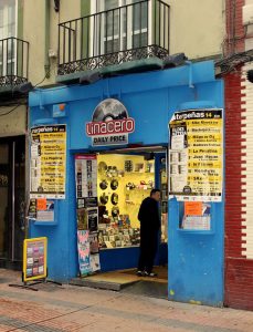 Tienda Linacero, situada en el centro de Zaragoza