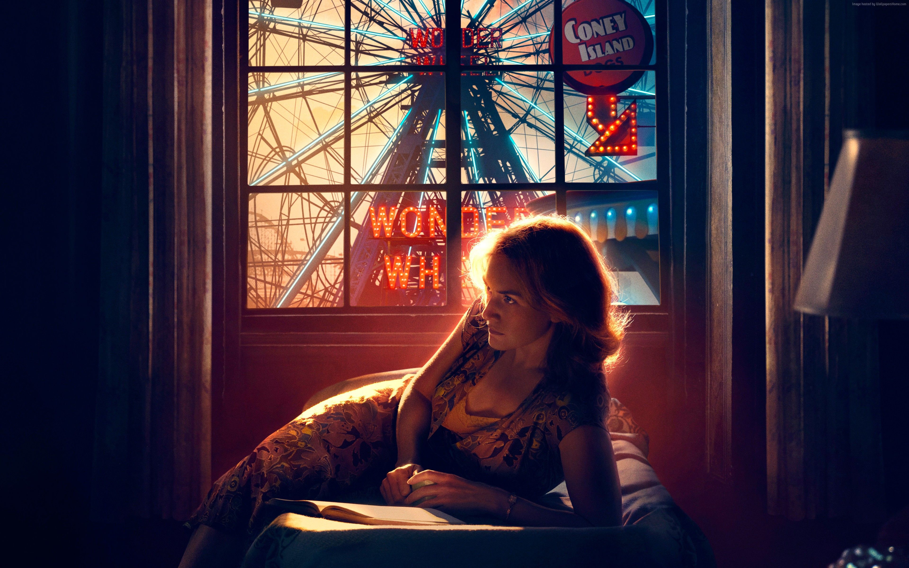 Kate Winslet, en el póster de Wonder Wheel.
