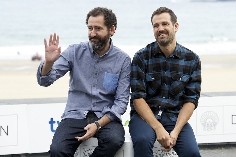 Jon Garaño y Jose Mari Goenaga.
