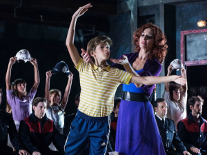 Escena del musical Billy Elliot