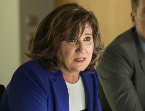Ana Wagener en su papel de "El Reino"