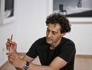 El artista Ignacio Llamas