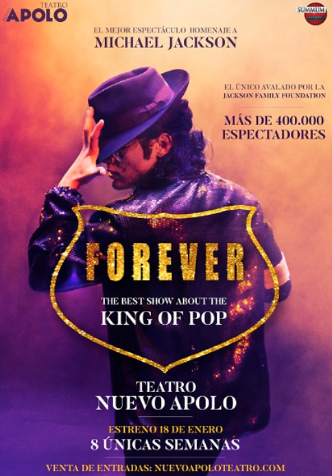 Cartel del musical "Forever".