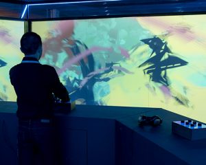 La exposición interactiva 'Videojuegos', en Fundación Telefónica.
