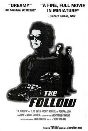 Cartel del cortometraje 'The Follow'