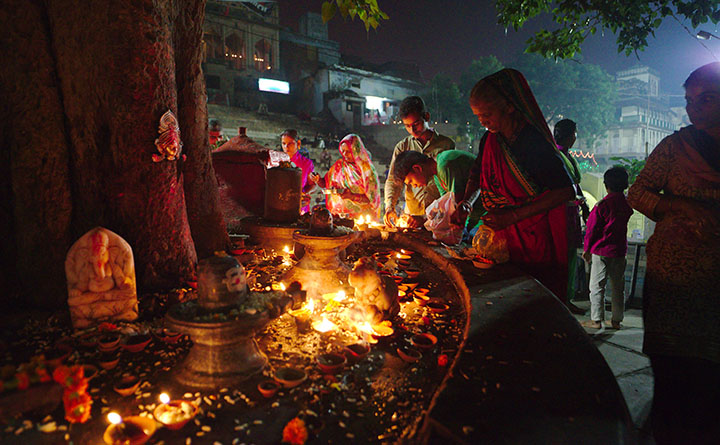 Celebración Diwali India