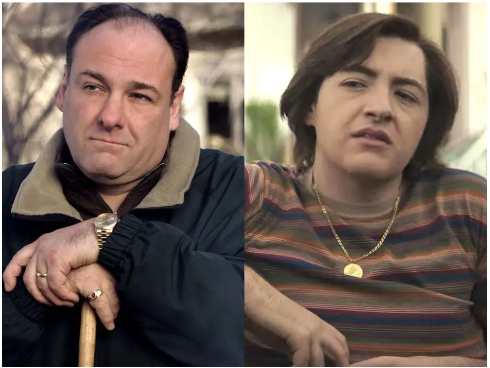 Tony Soprano, de adulto y de adolescente