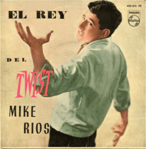 Portada del álbum 'El Rey del Twist' de Miguel Ríos