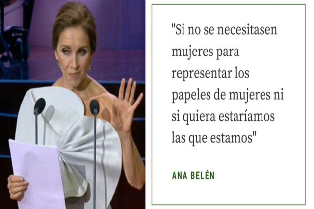 Ana Belén, discurso feminista