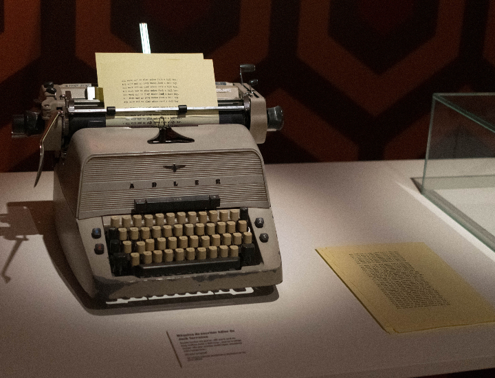 La máquina de escribir de El Resplandor