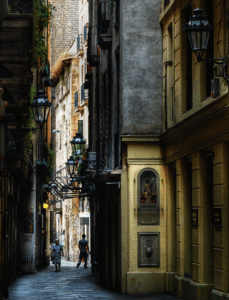 Calle Petrixol de Barcelona