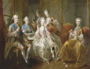 La familia del duque de Penthièvre