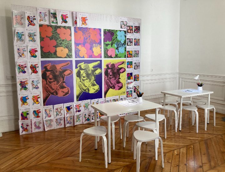 Sala de dibujo para niños