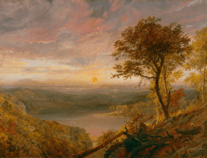Jasper Francis Cropsey, Greenwood lake, 1870.