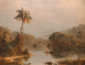 Frederic Edwin Church, Paisaje tropical, 1855.