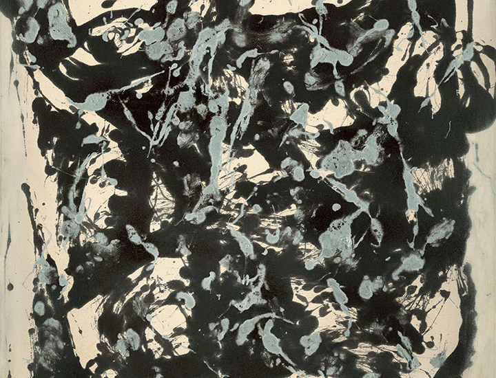 Jackson Pollock, Marrón y plata I, 1951.