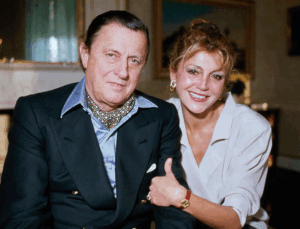 El barón Hans Heinrich von Thyssen-Bornemisza, junto a su quinta y última mujer, Carmen Cervera, la actual baronesa.