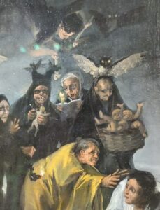 Las Brujas, Goya