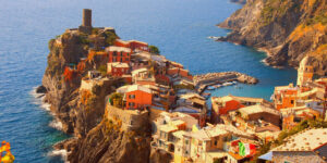 Cinque Terre, en la región de Liguria, en la provincia de La Spezia