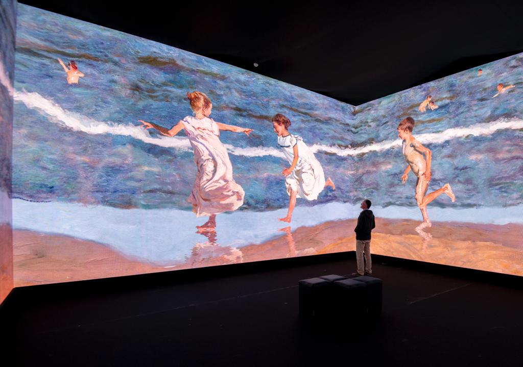 La tecnología y el arte se unen para ofrecer una experiencia inmersiva sobre la obra de Sorolla