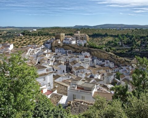 Pueblo blanco de Andalucía.