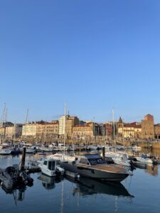 Puerto marítimo de Gijón