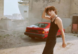 Timothée Chalamet posa en la sesión de fotos de la revista GQ
